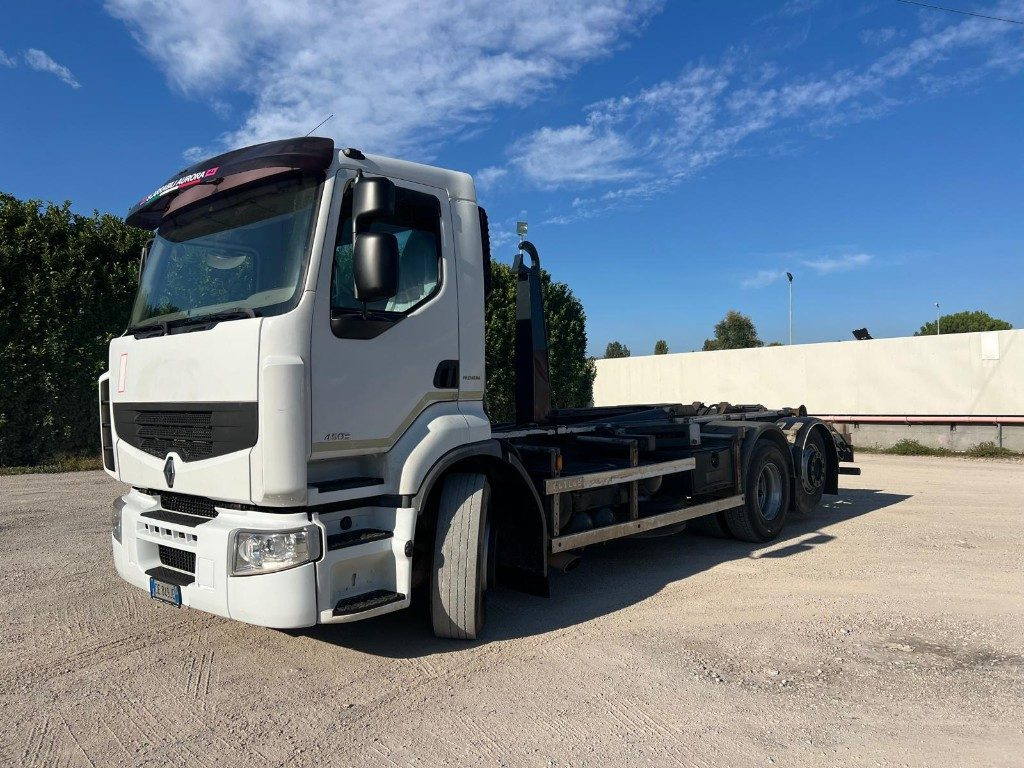 RENAULT PREMIUM 450 SCARRABILE FULL PNEUMATICO - شاحنة برافعة خطافية: صورة 2 RENAULT PREMIUM 450 SCARRABILE FULL PNEUMATICO - شاحنة برافعة خطافية: صورة 2