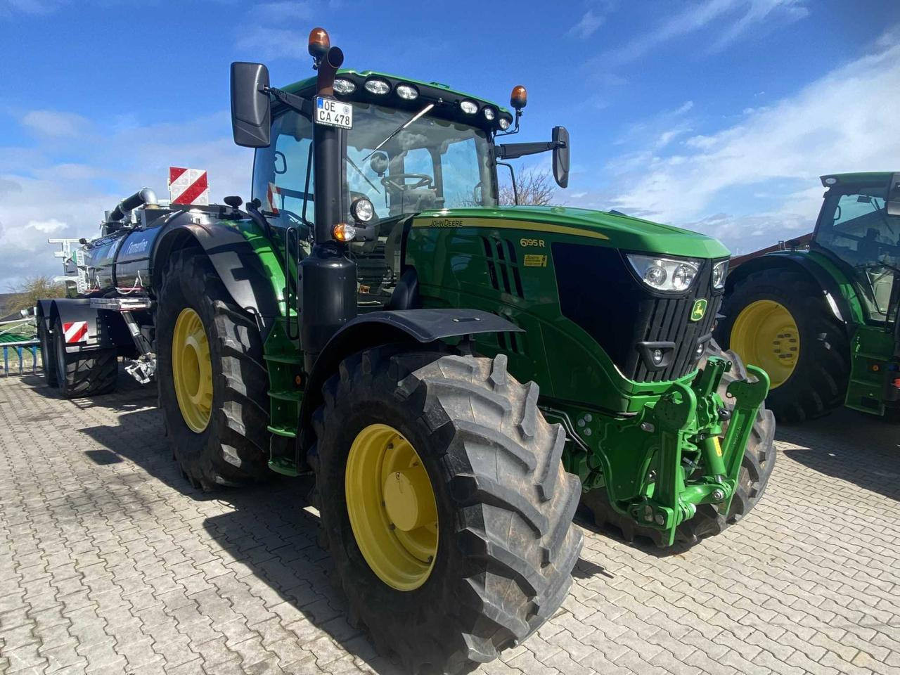 John Deere 6195R - جرار: صورة 4 John Deere 6195R - جرار: صورة 4