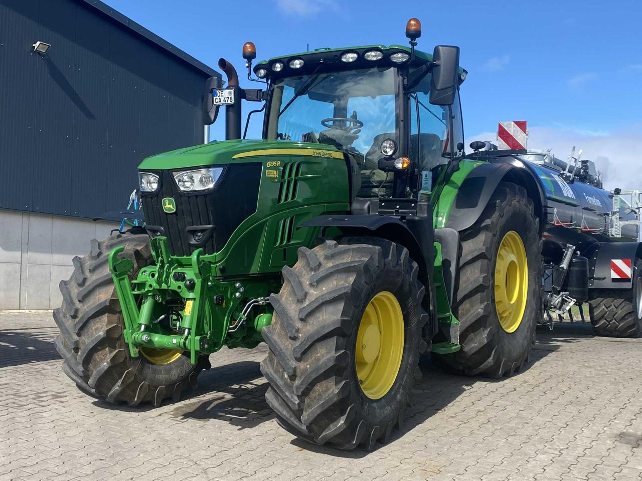 John Deere 6195R - جرار: صورة 1 John Deere 6195R - جرار: صورة 1