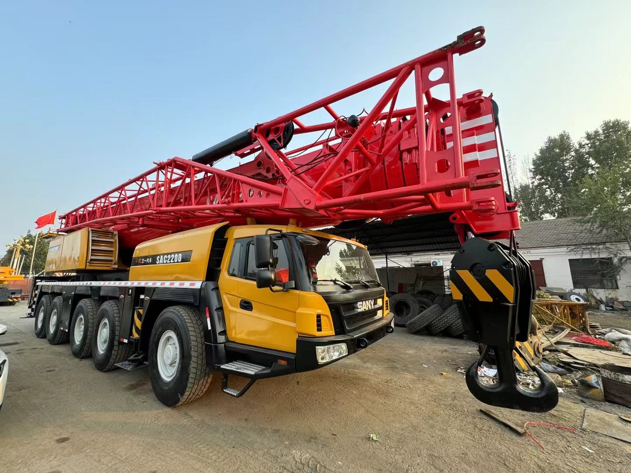 SANY SAC220 200TON 220 ton Truck CRANE all terrain crane - رافعة لجميع التضاريس: صورة 2 SANY SAC220 200TON 220 ton Truck CRANE all terrain crane - رافعة لجميع التضاريس: صورة 2