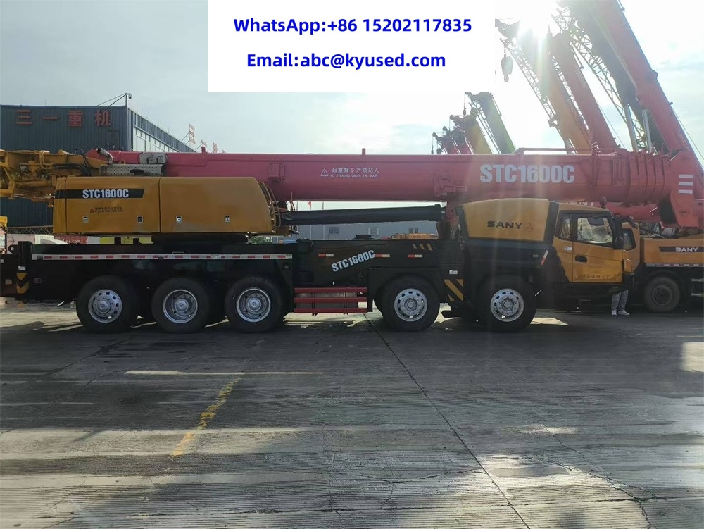 SANY STC1000 STC1300 STC1600 100T 130T 160TON TRUCK MOBILE CRANE - موبايل كرين: صورة 4 SANY STC1000 STC1300 STC1600 100T 130T 160TON TRUCK MOBILE CRANE - موبايل كرين: صورة 4