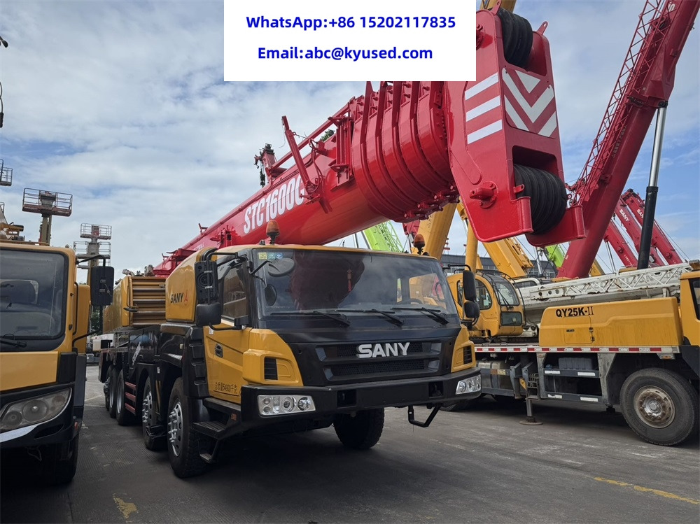 SANY STC1000 STC750 STC500 STC250 STC1300 STC1600 STC800 STC1600 100TON 130T 160T 50T 75T 80TON TRUCK CRANE - موبايل كرين: صورة 3 SANY STC1000 STC750 STC500 STC250 STC1300 STC1600 STC800 STC1600 100TON 130T 160T 50T 75T 80TON TRUCK CRANE - موبايل كرين: صورة 3
