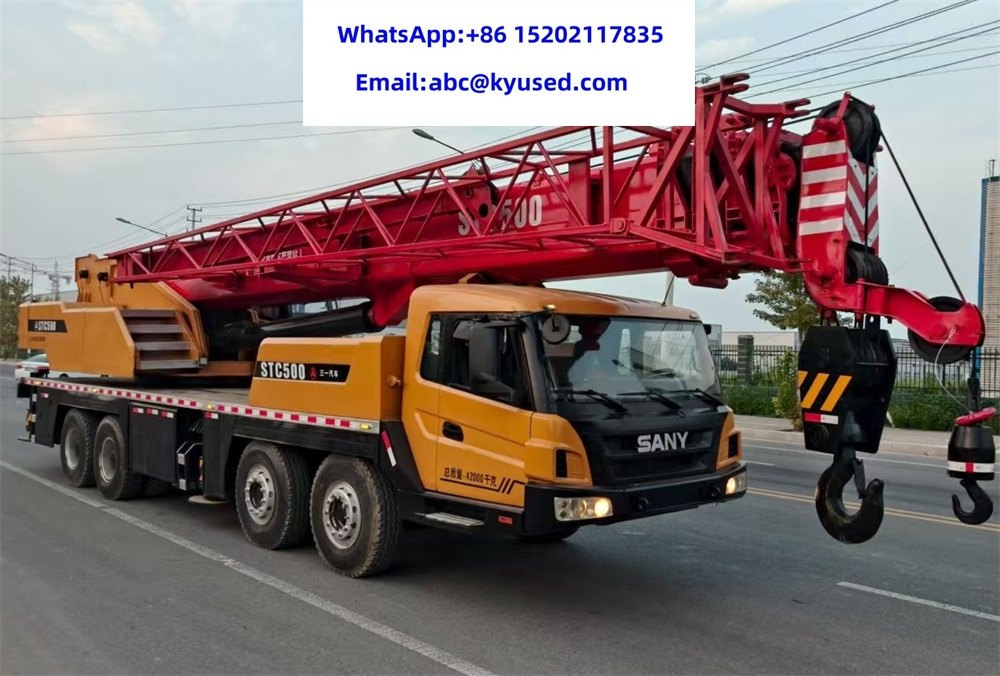 SANY STC500 STC750 STC1000 stc800 stc250 50ton 75ton 100ton 80ton truck mobile crane - موبايل كرين: صورة 3 SANY STC500 STC750 STC1000 stc800 stc250 50ton 75ton 100ton 80ton truck mobile crane - موبايل كرين: صورة 3