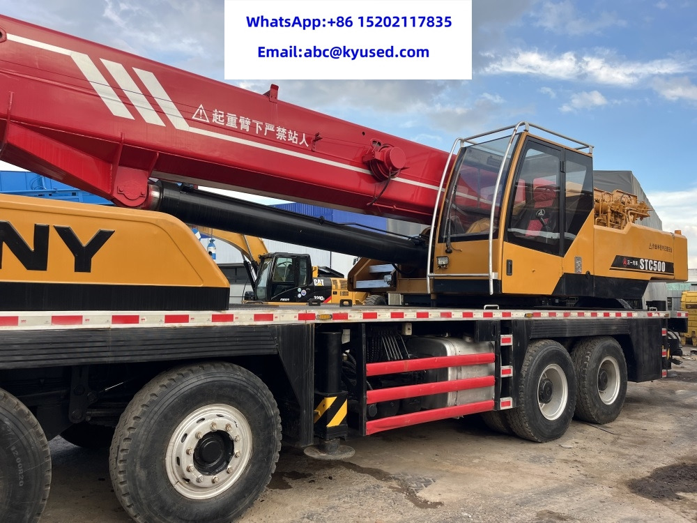 SANY STC750 STC800 STC500 STC250 STC1000 25Ton 50ton 75ton 80t 100t - موبايل كرين: صورة 4 SANY STC750 STC800 STC500 STC250 STC1000 25Ton 50ton 75ton 80t 100t - موبايل كرين: صورة 4