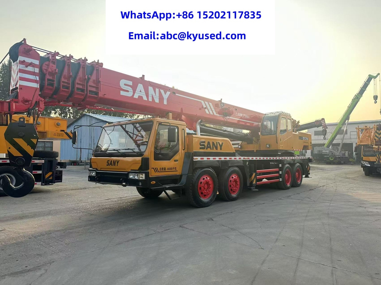 SANY STC750 STC800 STC900 STC1000 STC1100 STC1300 75T 80T 90T 100T 110T 130TON - موبايل كرين: صورة 1 SANY STC750 STC800 STC900 STC1000 STC1100 STC1300 75T 80T 90T 100T 110T 130TON - موبايل كرين: صورة 1