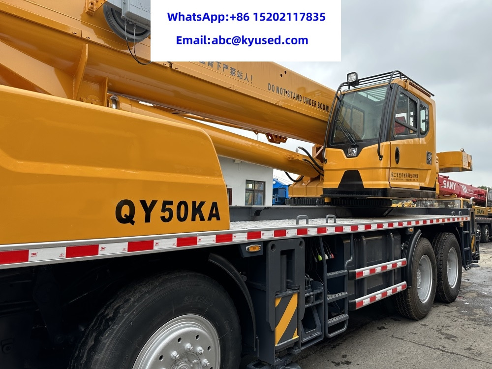 XCMG QY50KA QY50KC XCT50 QY50K QY70KA QY70KC QY70K XCT70 XCT25 QY25K5C 25TON 50TON 30TON 70TON 80TON - موبايل كرين: صورة 3 XCMG QY50KA QY50KC XCT50 QY50K QY70KA QY70KC QY70K XCT70 XCT25 QY25K5C 25TON 50TON 30TON 70TON 80TON - موبايل كرين: صورة 3