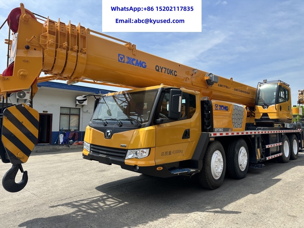 تأجير XCMG QY70KC XCT70 QY70K-1 QY70K QY75K QY70KA XCT75 70ton 75ton truck crane XCMG QY70KC XCT70 QY70K-1 QY70K QY75K QY70KA XCT75 70ton 75ton truck crane: صورة 7