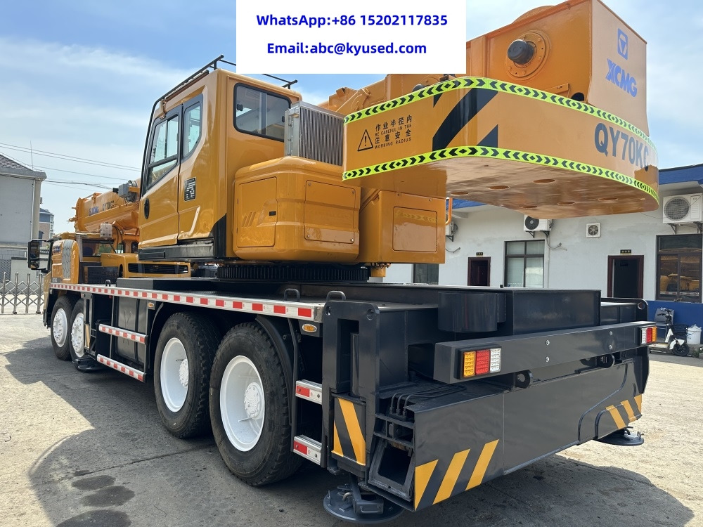 تأجير XCMG QY70KC XCT70 QY70K-1 QY70K QY75K QY70KA XCT75 70ton 75ton truck crane XCMG QY70KC XCT70 QY70K-1 QY70K QY75K QY70KA XCT75 70ton 75ton truck crane: صورة 6
