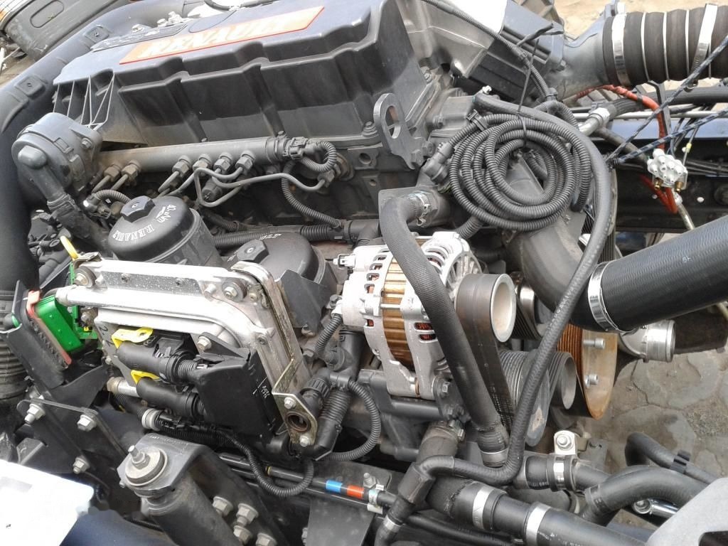 Renault DXi Renault Midlum - محرك - شاحنة: صورة 1 Renault DXi Renault Midlum - محرك - شاحنة: صورة 1