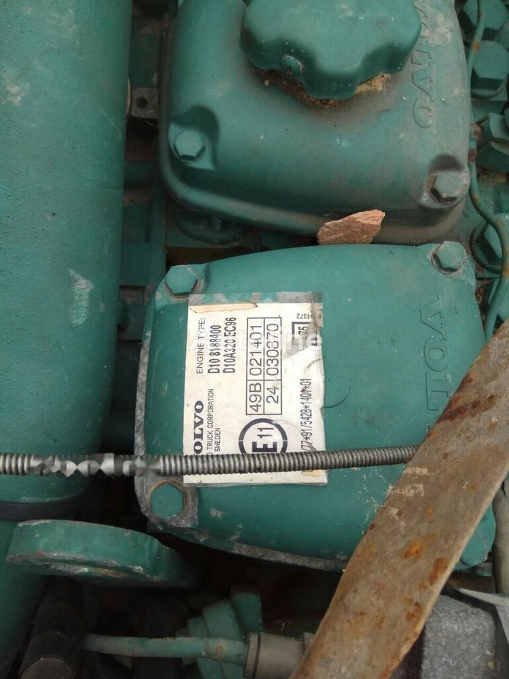 Volvo D10A 320 Volvo FL FM - محرك - شاحنة: صورة 4 Volvo D10A 320 Volvo FL FM - محرك - شاحنة: صورة 4