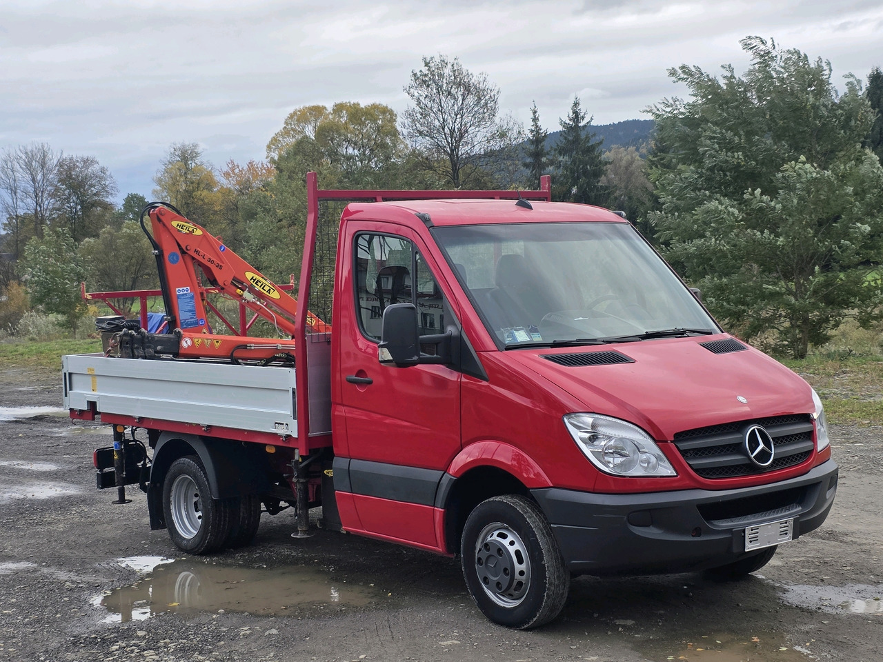 شاحنة توصيل مفتوحة Mercedes-Benz Sprinter 418 CDI Skrzynia +HDS 10.5 M +Pilot  ! 87000km !: صورة 11 شاحنة توصيل مفتوحة Mercedes-Benz Sprinter 418 CDI Skrzynia +HDS 10.5 M +Pilot  ! 87000km !: صورة 11