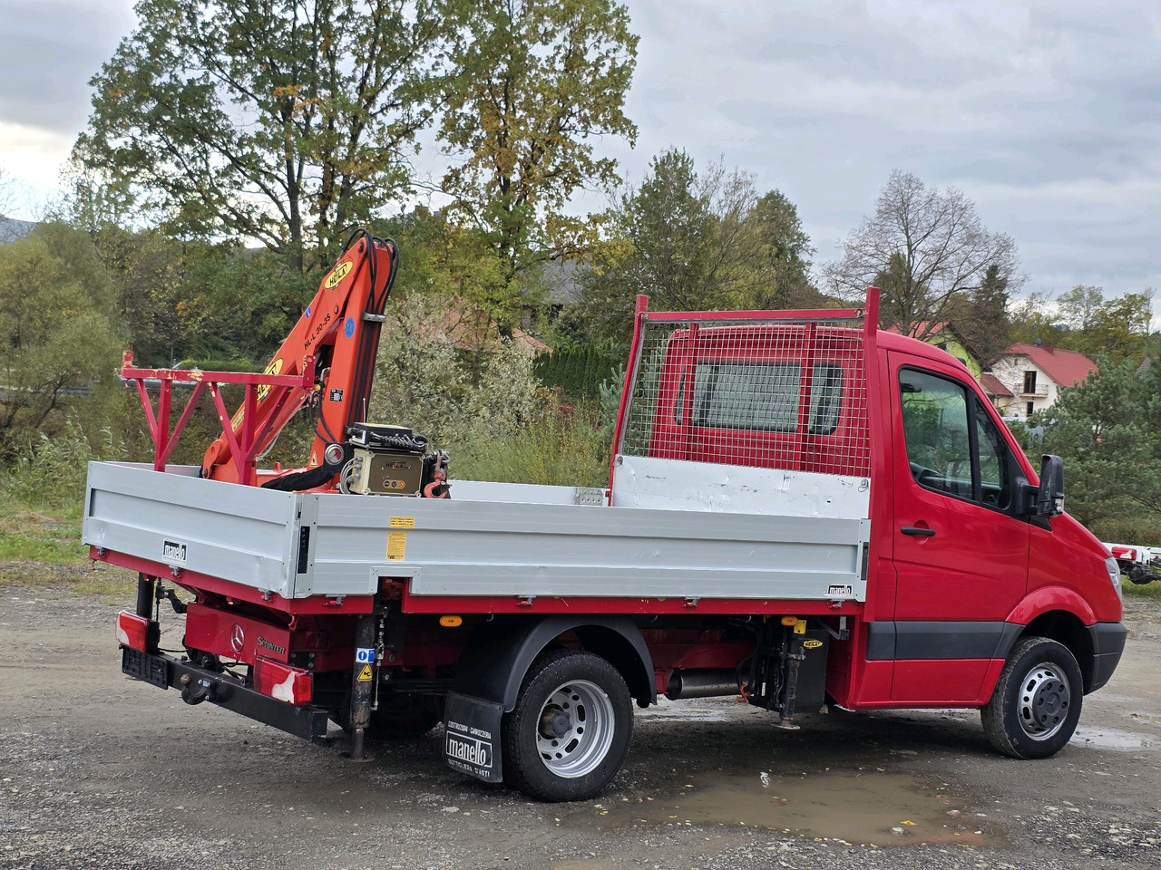 شاحنة توصيل مفتوحة Mercedes-Benz Sprinter 418 CDI Skrzynia +HDS 10.5 M +Pilot  ! 87000km !: صورة 12 شاحنة توصيل مفتوحة Mercedes-Benz Sprinter 418 CDI Skrzynia +HDS 10.5 M +Pilot  ! 87000km !: صورة 12