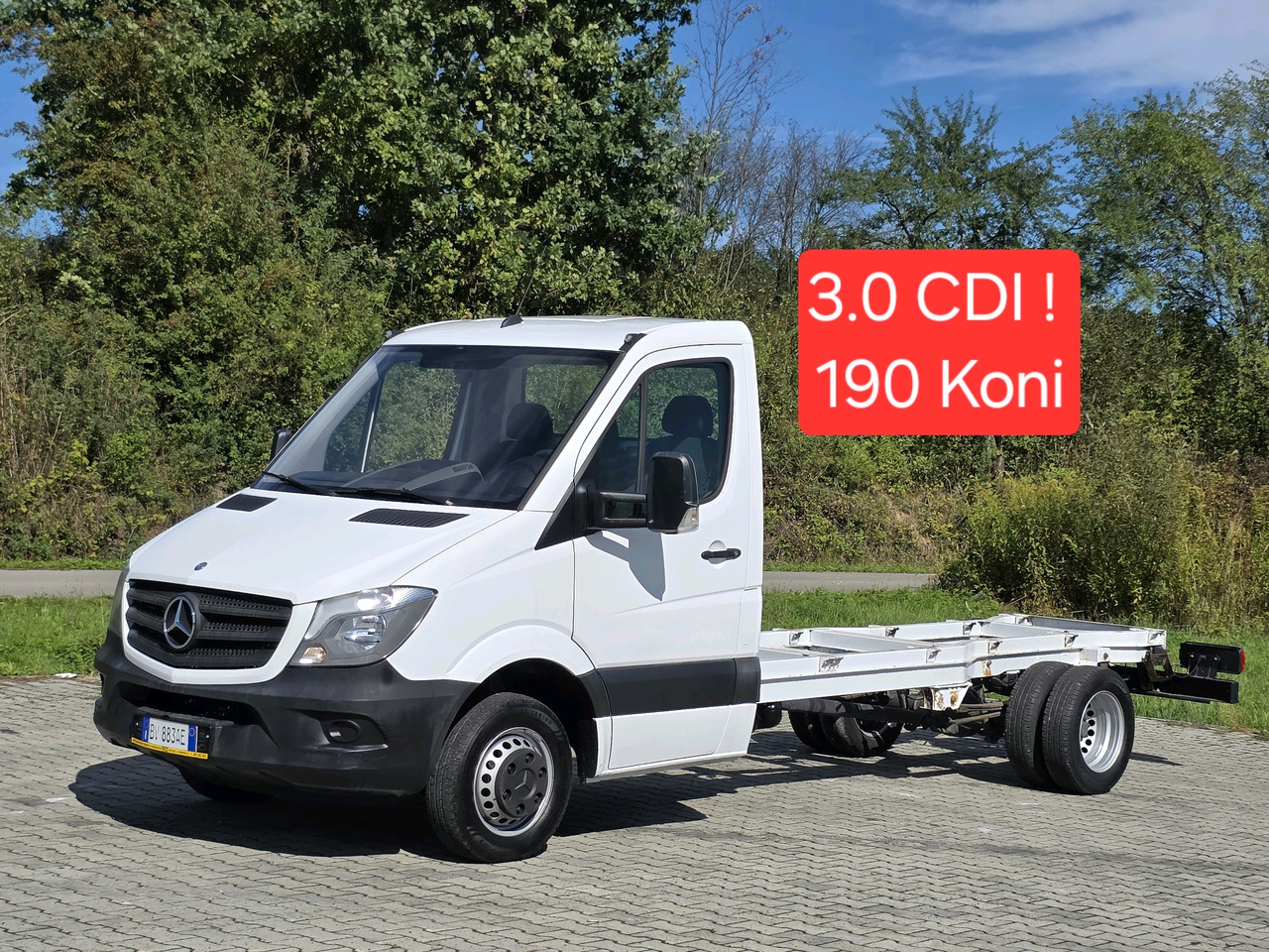 Mercedes-Benz Sprinter 419 CDI Rama Max ! 3.0 CDI ! Klima ! Bez Korozji ! - شاحنة توصيل مفتوحة: صورة 1 Mercedes-Benz Sprinter 419 CDI Rama Max ! 3.0 CDI ! Klima ! Bez Korozji ! - شاحنة توصيل مفتوحة: صورة 1