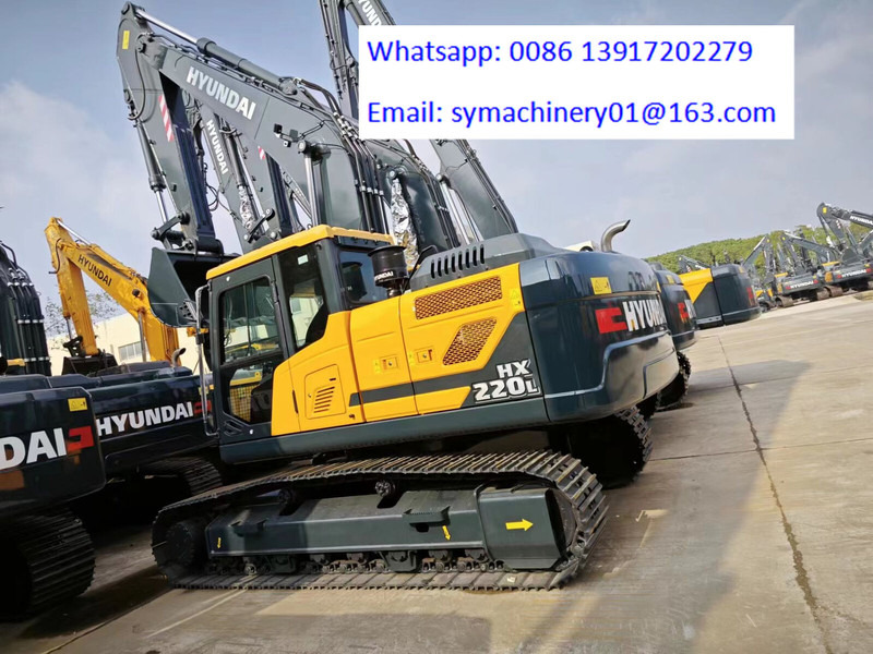 Hyundai HX220 - حفار زاحف: صورة 1 Hyundai HX220 - حفار زاحف: صورة 1