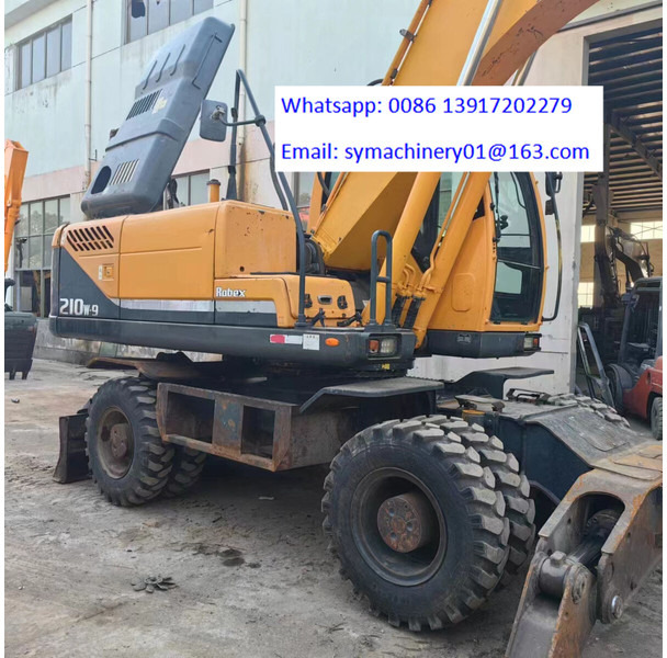 Hyundai R210W - حفار ذو عجلات: صورة 4 Hyundai R210W - حفار ذو عجلات: صورة 4