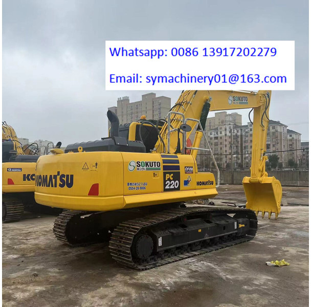 Komatsu PC220-8 - حفار زاحف: صورة 5 Komatsu PC220-8 - حفار زاحف: صورة 5