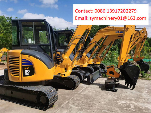 Komatsu PC50 - حفار صغير: صورة 5 Komatsu PC50 - حفار صغير: صورة 5