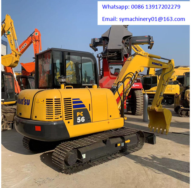 Komatsu PC56-7 - حفار صغير: صورة 2 Komatsu PC56-7 - حفار صغير: صورة 2