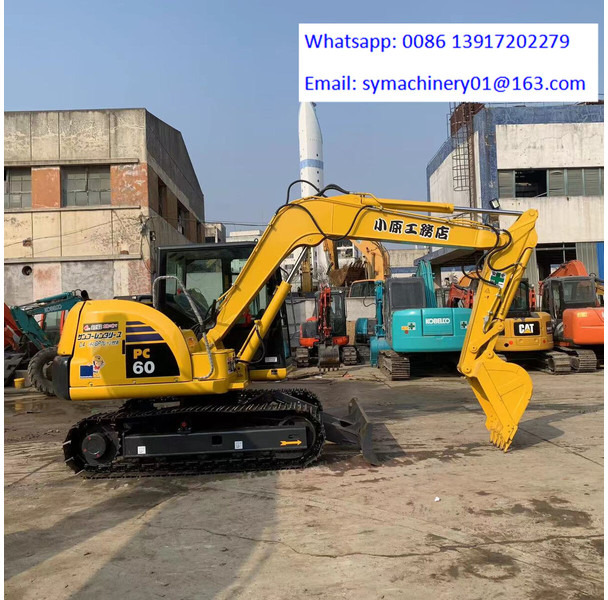 Komatsu PC60-8 - حفار صغير: صورة 4 Komatsu PC60-8 - حفار صغير: صورة 4