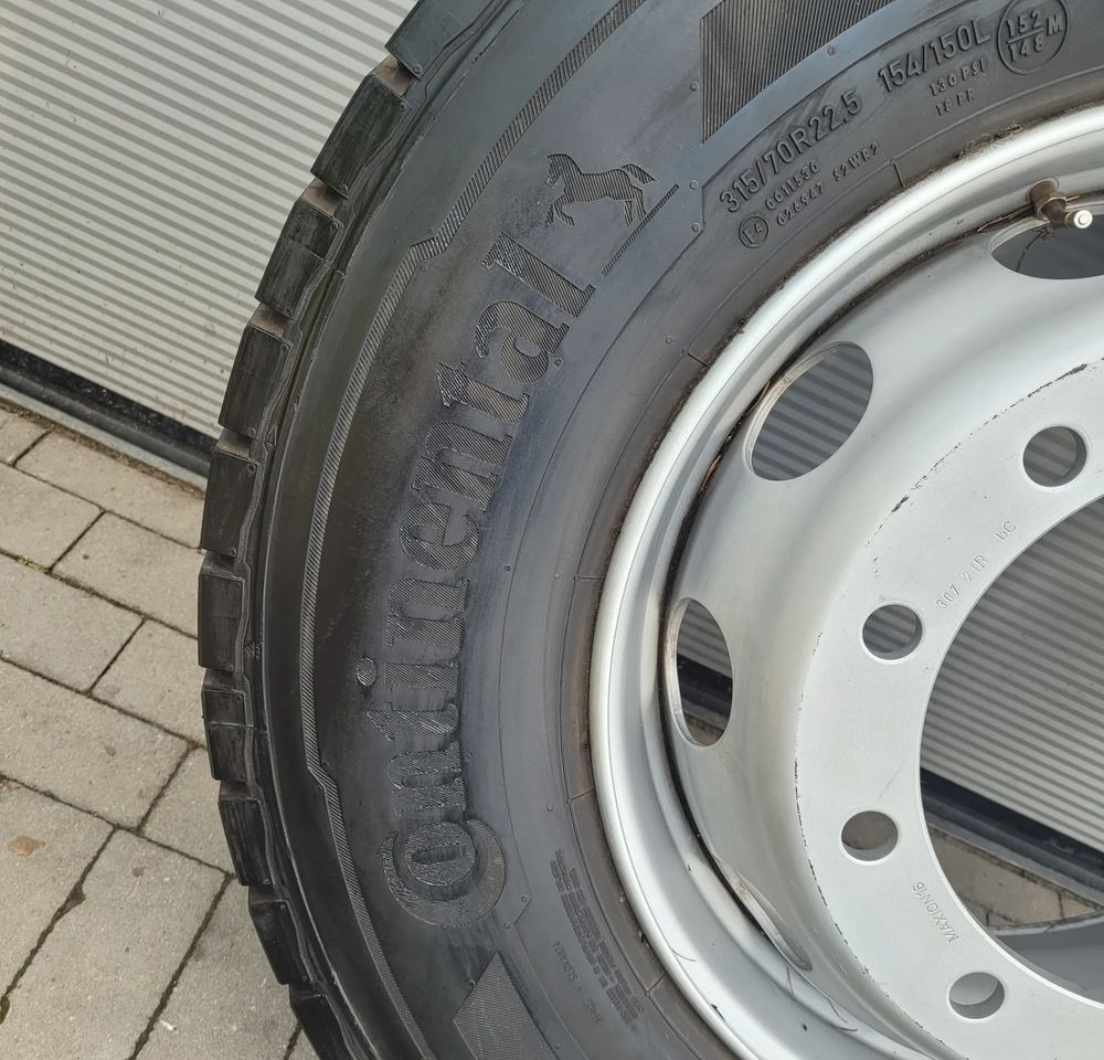 KOŁO CONTINENTAL CONTI HYBRID HD3 315/70R22.5 FELGA 9.00 - الإطارات والجنوط - شاحنة: صورة 5 KOŁO CONTINENTAL CONTI HYBRID HD3 315/70R22.5 FELGA 9.00 - الإطارات والجنوط - شاحنة: صورة 5