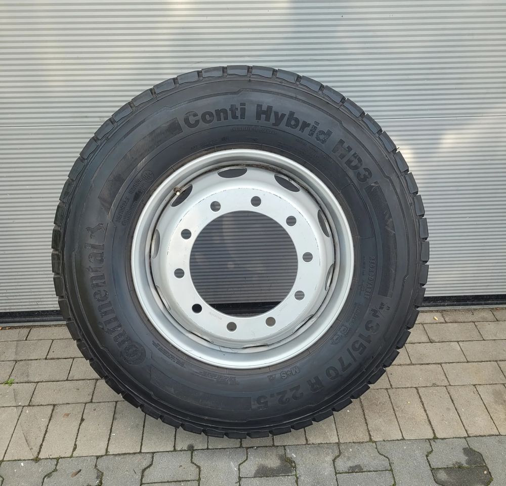 KOŁO CONTINENTAL CONTI HYBRID HD3 315/70R22.5 FELGA 9.00 - الإطارات والجنوط - شاحنة: صورة 1 KOŁO CONTINENTAL CONTI HYBRID HD3 315/70R22.5 FELGA 9.00 - الإطارات والجنوط - شاحنة: صورة 1