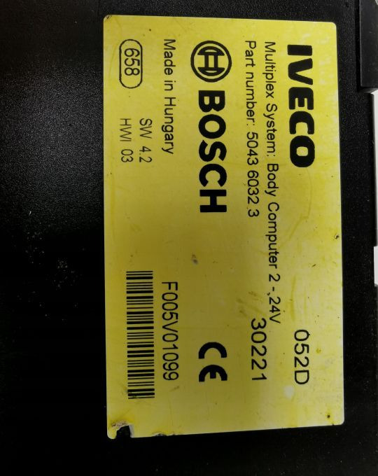 Moduł komputer multiplex IVECO STRALIS 504 360 323 - وحدة إي سي يو - شاحنة: صورة 2 Moduł komputer multiplex IVECO STRALIS 504 360 323 - وحدة إي سي يو - شاحنة: صورة 2