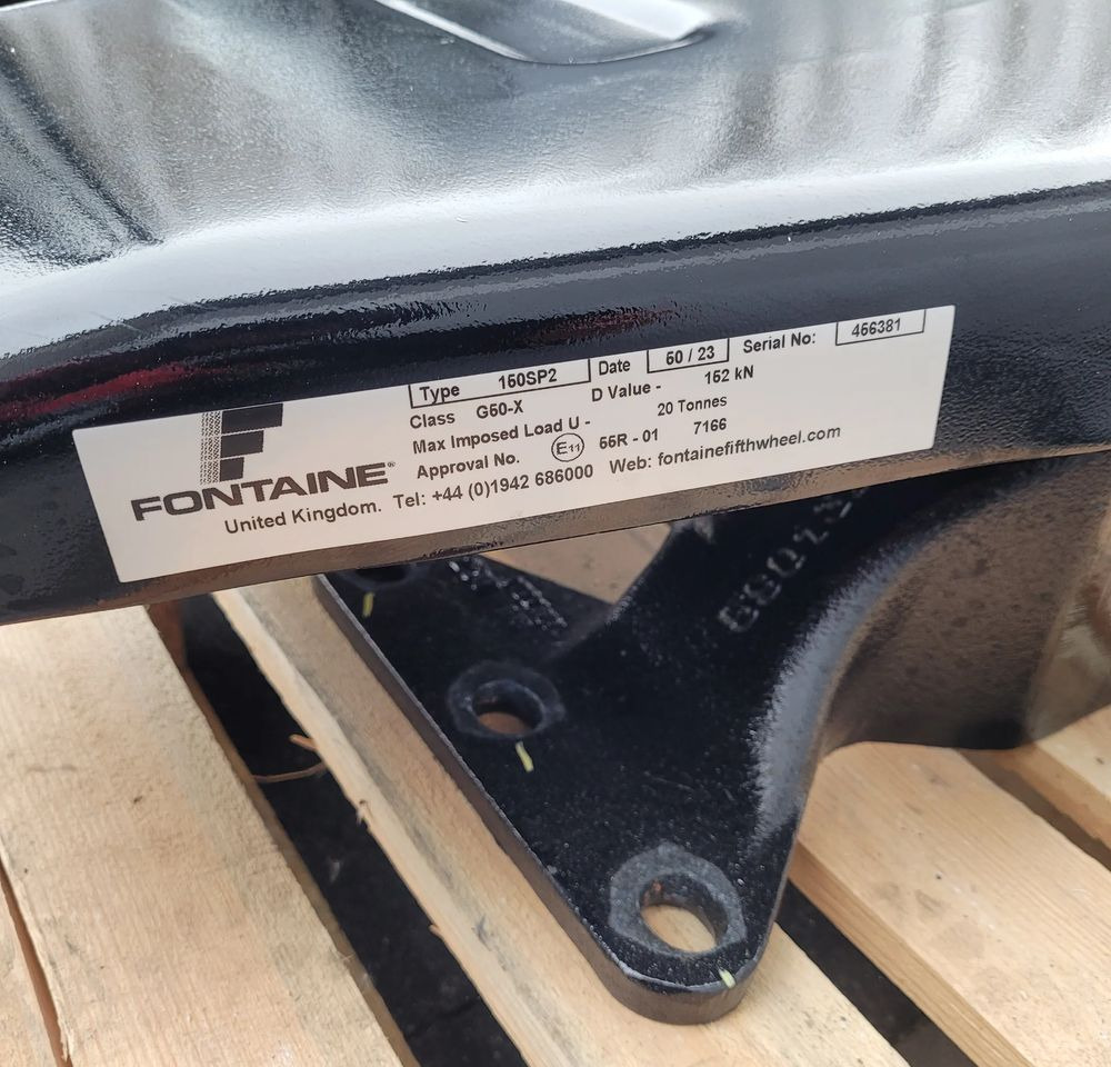 SIODŁO NOWE FONTAINE TYPE 150SP2 230MM.DAF 1740185 CHWALIM116 - قارنة سرجية - شاحنة: صورة 5 SIODŁO NOWE FONTAINE TYPE 150SP2 230MM.DAF 1740185 CHWALIM116 - قارنة سرجية - شاحنة: صورة 5