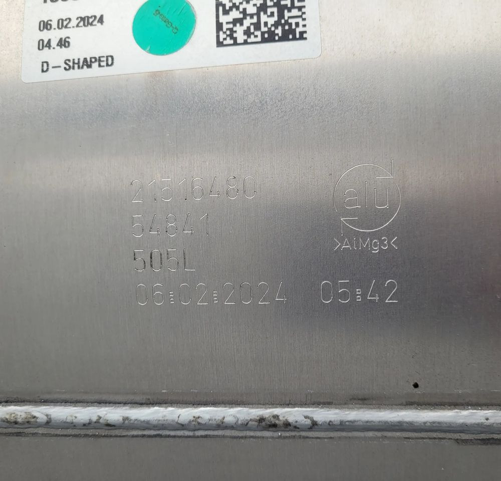 ZBIORNIK PALIWA VOLVO FH4 FH5 GAMA 160x55x68cm 505L 21516480 CHWALIM116 - خزان الوقود - شاحنة: صورة 4 ZBIORNIK PALIWA VOLVO FH4 FH5 GAMA 160x55x68cm 505L 21516480 CHWALIM116 - خزان الوقود - شاحنة: صورة 4