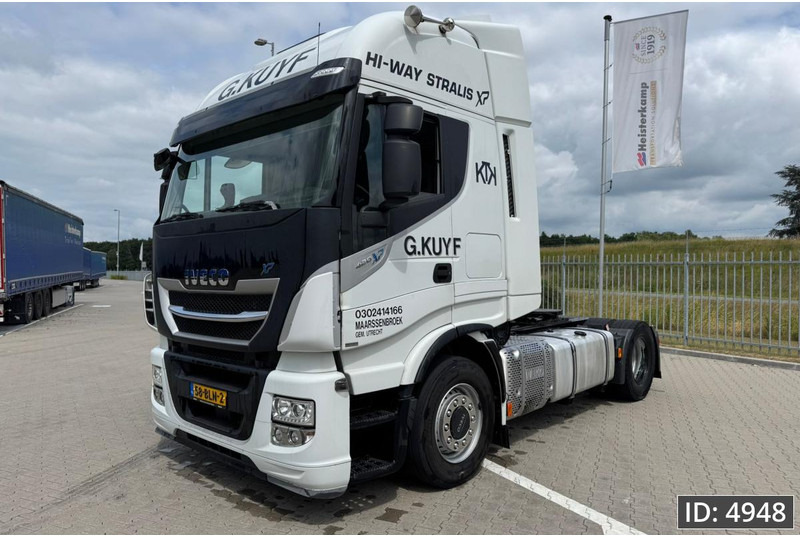 Iveco AS440STX/P Hi-Way Stralis, Euro 6, / 2 Tanks / Perfect condition / NL Truck - مقطورة السحب: صورة 1 Iveco AS440STX/P Hi-Way Stralis, Euro 6, / 2 Tanks / Perfect condition / NL Truck - مقطورة السحب: صورة 1
