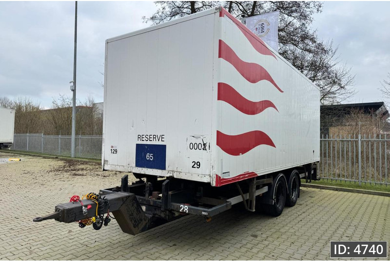 Jumbo TM 200 CE - نصف مقطورة بصندوق مغلق: صورة 1 Jumbo TM 200 CE - نصف مقطورة بصندوق مغلق: صورة 1