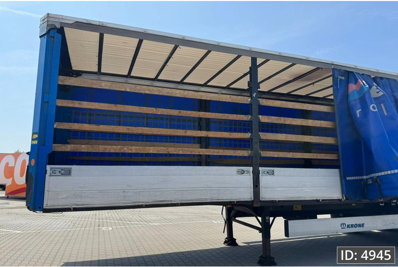 Krone SD / Sideboards / Drum brakes / DHOLLANDIA 2000KG - نصف مقطورة بستائر جانبية: صورة 2 Krone SD / Sideboards / Drum brakes / DHOLLANDIA 2000KG - نصف مقطورة بستائر جانبية: صورة 2