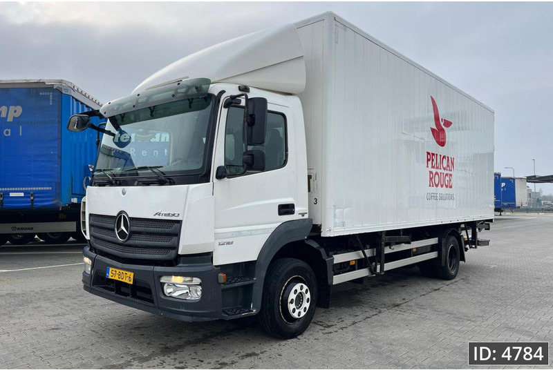 Mercedes-Benz Atego 1218 Day Cab, Euro 5, BDF / Automatic / standklima / DHOLLANDIA 2000KG - ناقلة حاويات/ شاحنة حاويات: صورة 4 Mercedes-Benz Atego 1218 Day Cab, Euro 5, BDF / Automatic / standklima / DHOLLANDIA 2000KG - ناقلة حاويات/ شاحنة حاويات: صورة 4