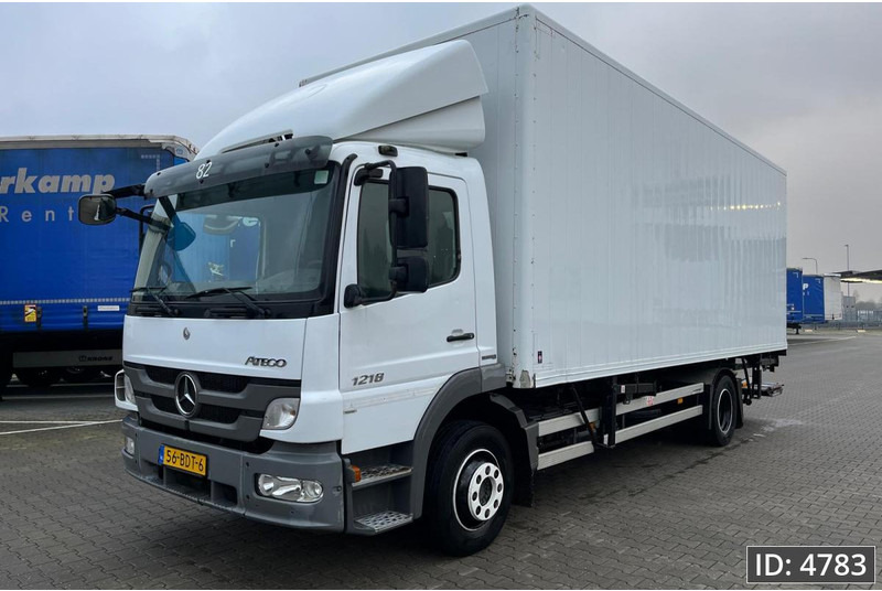 Mercedes-Benz Atego 1218 Day Cab, Euro 5, BDF / EPS automatic / standklima / DHOLLANDIA 2000KG - ناقلة حاويات/ شاحنة حاويات: صورة 1 Mercedes-Benz Atego 1218 Day Cab, Euro 5, BDF / EPS automatic / standklima / DHOLLANDIA 2000KG - ناقلة حاويات/ شاحنة حاويات: صورة 1