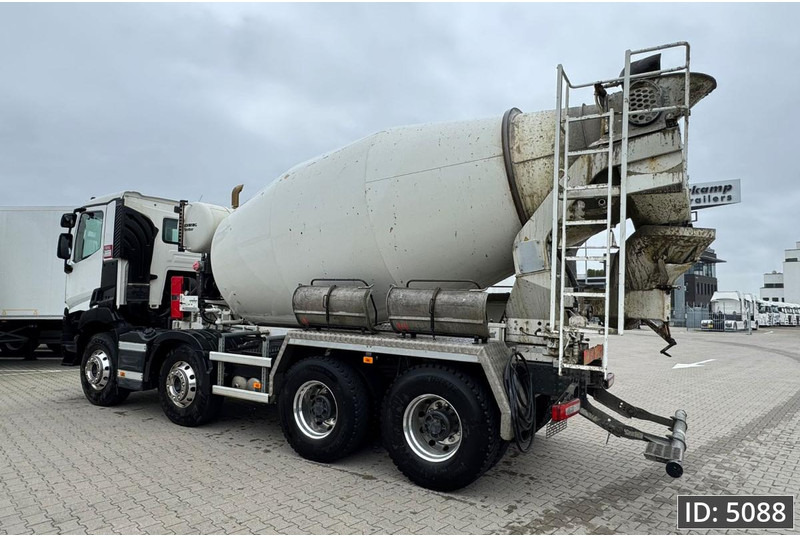 Renault C480 Day Cab, Euro 6, 8x4 / Full steel / 9m3 / TOP!! - شاحنة خلاطة خرسانة: صورة 2 Renault C480 Day Cab, Euro 6, 8x4 / Full steel / 9m3 / TOP!! - شاحنة خلاطة خرسانة: صورة 2