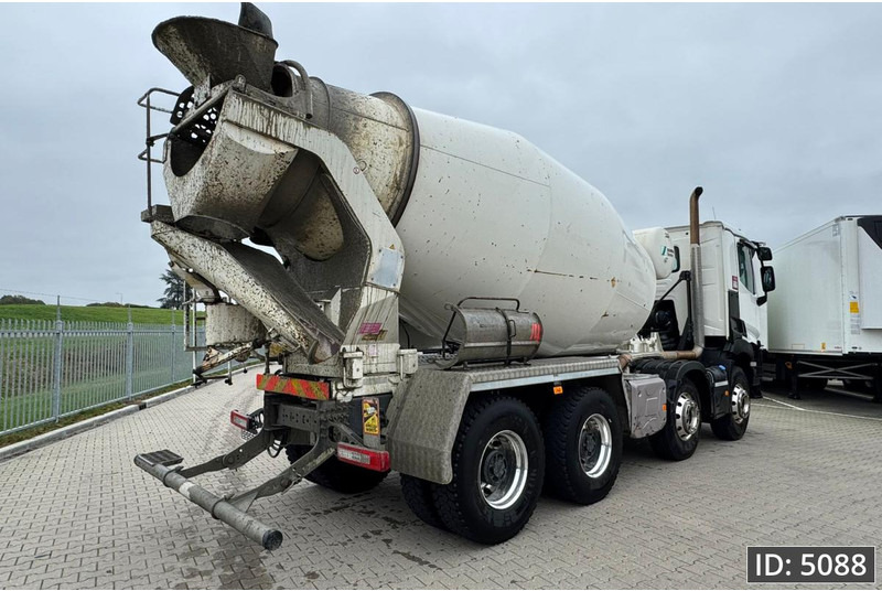 Renault C480 Day Cab, Euro 6, 8x4 / Full steel / 9m3 / TOP!! - شاحنة خلاطة خرسانة: صورة 3 Renault C480 Day Cab, Euro 6, 8x4 / Full steel / 9m3 / TOP!! - شاحنة خلاطة خرسانة: صورة 3