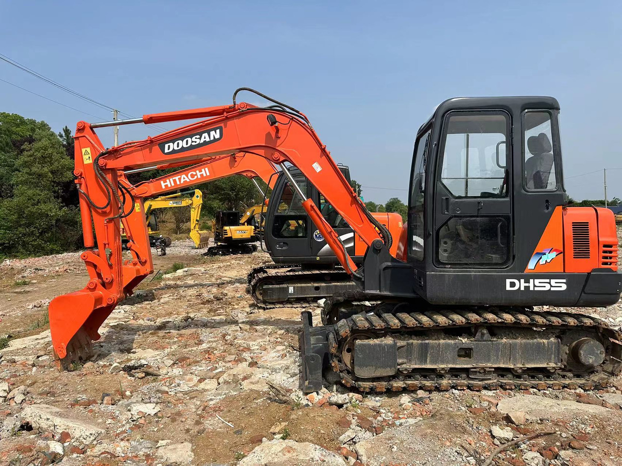 DOOSAN DH55 Mini Excavator 5.5T - حفار صغير: صورة 1 DOOSAN DH55 Mini Excavator 5.5T - حفار صغير: صورة 1