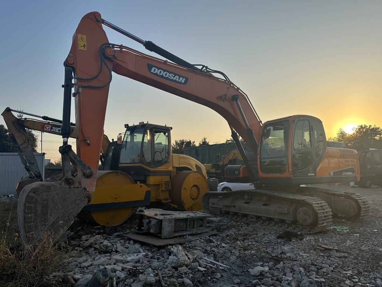 DOOSAN DX220 Crawler Excavator Good Condition - حفار زاحف: صورة 5 DOOSAN DX220 Crawler Excavator Good Condition - حفار زاحف: صورة 5