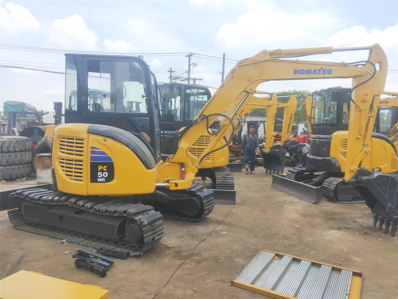 KOMATSU Mini Excavator PC50MR - حفار صغير: صورة 1 KOMATSU Mini Excavator PC50MR - حفار صغير: صورة 1