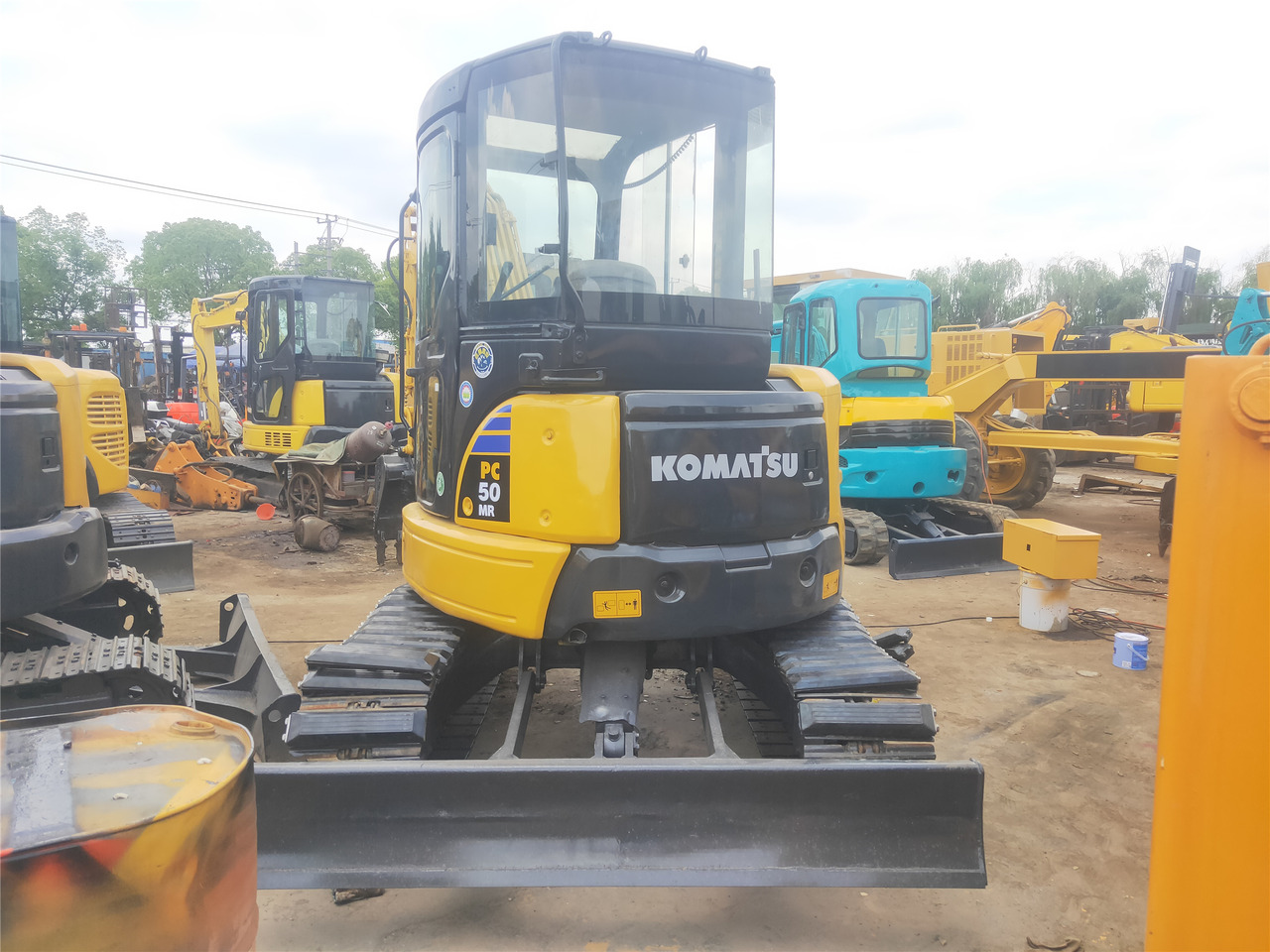 KOMATSU Mini Excavator PC50MR - حفار صغير: صورة 4 KOMATSU Mini Excavator PC50MR - حفار صغير: صورة 4