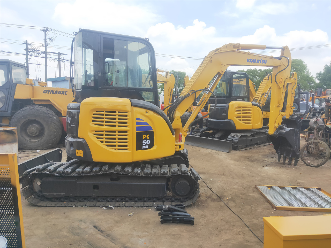 KOMATSU Mini Excavator PC50MR - حفار صغير: صورة 3 KOMATSU Mini Excavator PC50MR - حفار صغير: صورة 3
