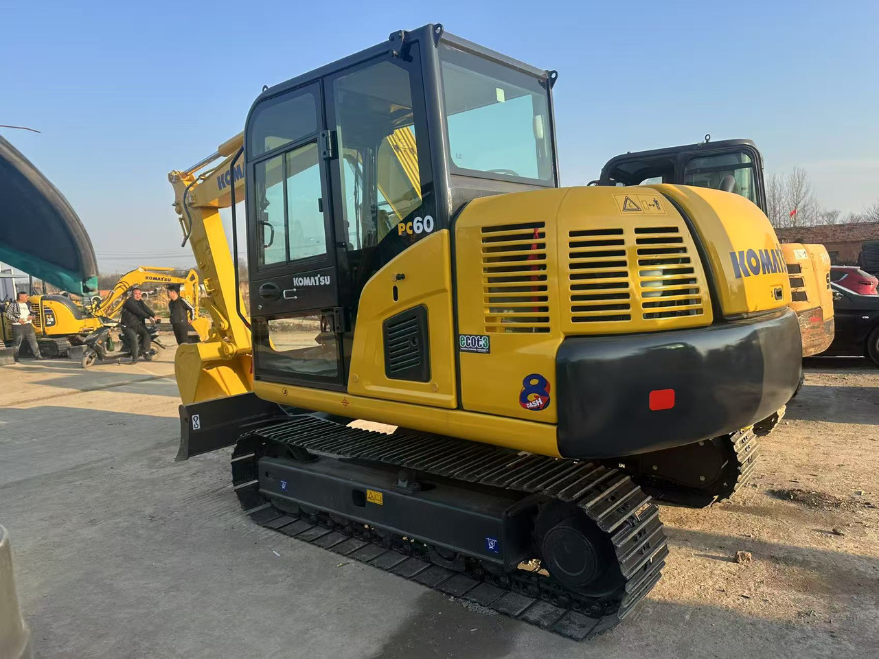KOMATSU PC60 - حفار زاحف: صورة 5 KOMATSU PC60 - حفار زاحف: صورة 5
