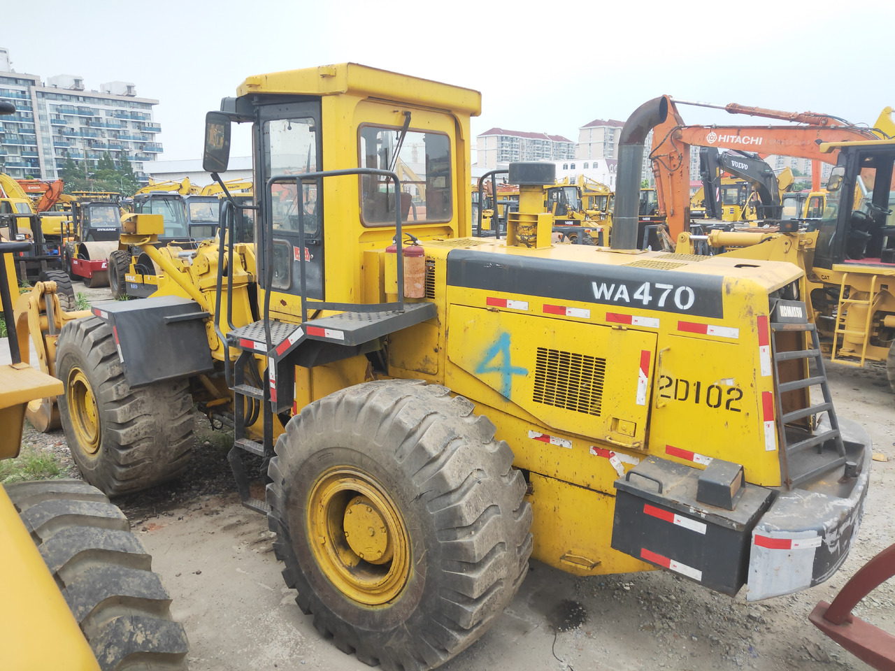 KOMATSU Wheel WA470-3 With a fork - اللودر بعجل: صورة 5 KOMATSU Wheel WA470-3 With a fork - اللودر بعجل: صورة 5