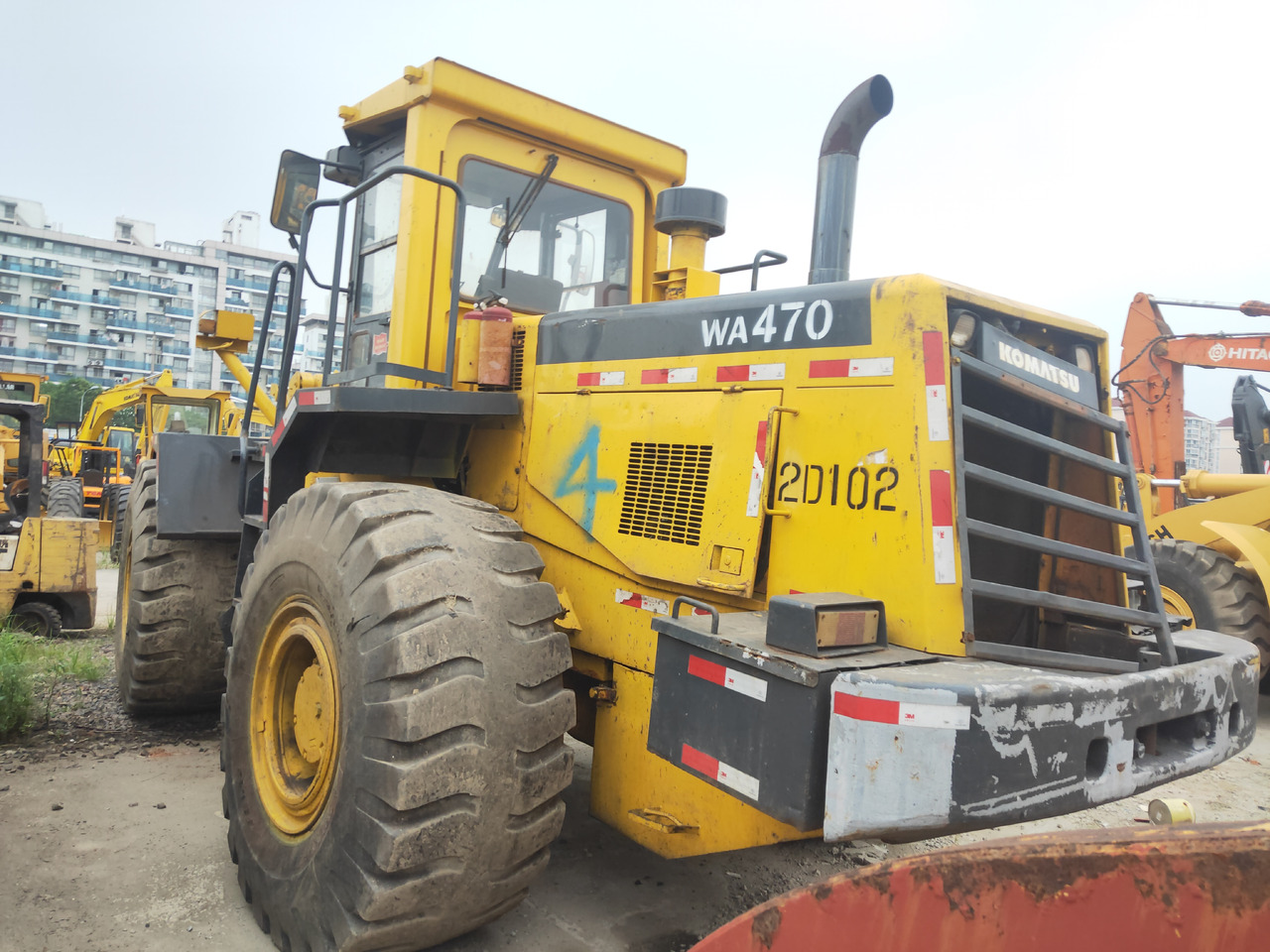 KOMATSU Wheel WA470-3 With a fork - اللودر بعجل: صورة 4 KOMATSU Wheel WA470-3 With a fork - اللودر بعجل: صورة 4
