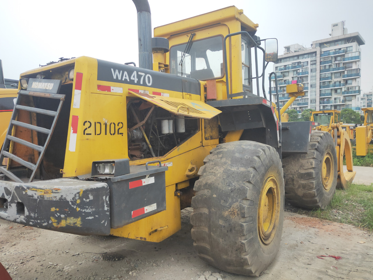 KOMATSU Wheel WA470-3 With a fork - اللودر بعجل: صورة 3 KOMATSU Wheel WA470-3 With a fork - اللودر بعجل: صورة 3