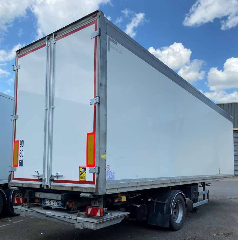 Semi-remorque 1 Essieu DISTRIBOX HAYON 24 PALETTES 2 PORTES AR 2M80 - نصف مقطورة بصندوق مغلق: صورة 4 Semi-remorque 1 Essieu DISTRIBOX HAYON 24 PALETTES 2 PORTES AR 2M80 - نصف مقطورة بصندوق مغلق: صورة 4