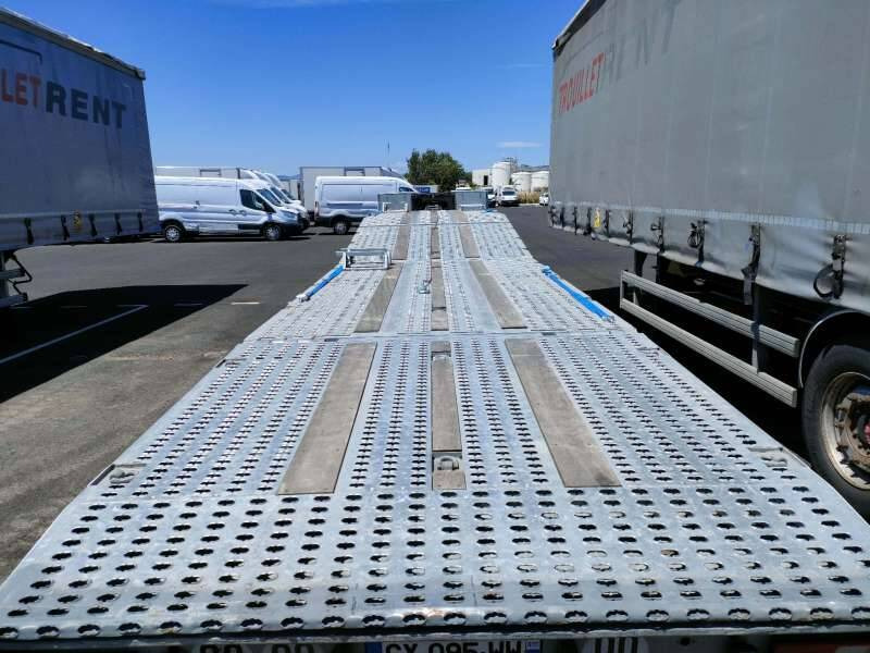 Semi-remorque 3 Essieux 38 TONNES DRAWER PORTE A FAUX HYDRAULIQUE VOLET COULISSANT - نصف مقطورة نقل سيارات: صورة 3 Semi-remorque 3 Essieux 38 TONNES DRAWER PORTE A FAUX HYDRAULIQUE VOLET COULISSANT - نصف مقطورة نقل سيارات: صورة 3
