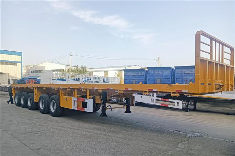 TITAN 5 Axle 13M Flatbed Trailer Price for Sale In Zimbabwe - نصف مقطورة مسطحة: صورة 1 TITAN 5 Axle 13M Flatbed Trailer Price for Sale In Zimbabwe - نصف مقطورة مسطحة: صورة 1