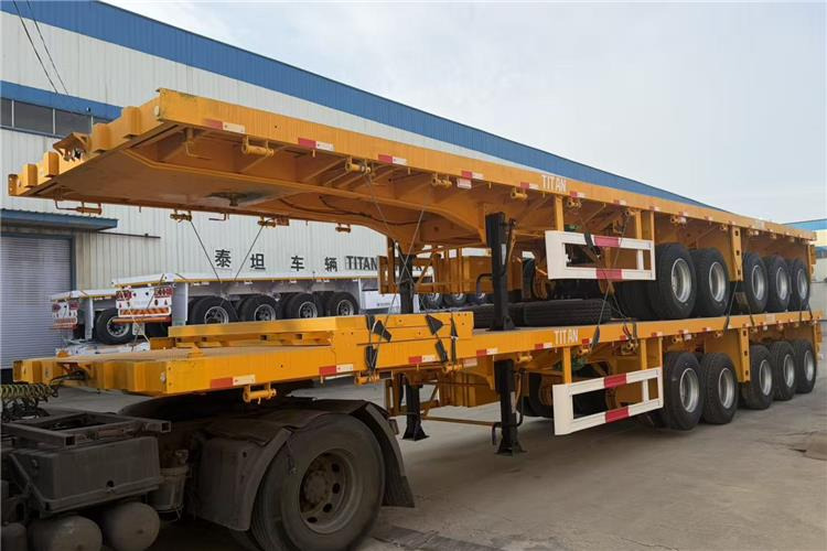 TITAN 5 Axle 13M Flatbed Trailer Price for Sale In Zimbabwe - نصف مقطورة مسطحة: صورة 4 TITAN 5 Axle 13M Flatbed Trailer Price for Sale In Zimbabwe - نصف مقطورة مسطحة: صورة 4