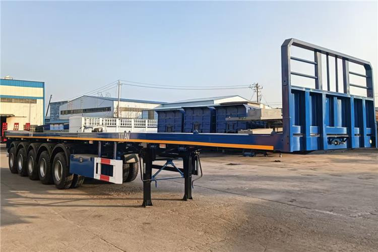 TITAN 5 Axle Flatbed Semi Trailer for Sale In Aruba - نصف مقطورة مسطحة: صورة 1 TITAN 5 Axle Flatbed Semi Trailer for Sale In Aruba - نصف مقطورة مسطحة: صورة 1