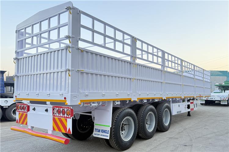 TITAN 80 Ton Fence Cargo Trailer for Sale In Mali - نصف مقطورة للماشية: صورة 1 TITAN 80 Ton Fence Cargo Trailer for Sale In Mali - نصف مقطورة للماشية: صورة 1
